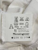 超キュート！ Munsingwear マンシングウェア 速乾性 半袖 ポロシャツ フリル 白 ホワイト Lサイズ レディース ゴルフ ゆうパケ可 ○ 新規×_画像7