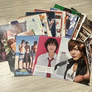 薮宏太 1 切り抜き 80p ピンナップ2枚 Hey!Say!JUMP ジャニーズ 雑誌 myojo ポポロ POTATO duet wink up