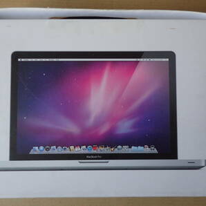 アップル Apple MacBook Pro 15.4 inch A1286 シルバー 注意 元箱のみ 化粧箱 専用箱 空箱 マックブックプロ 送料1040円～の画像2