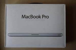 アップル Apple MacBook Pro 15.4 inch A1286 シルバー 注意 元箱のみ 化粧箱　専用箱 空箱 マックブックプロ 送料1040円～