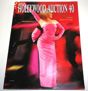 送料込 洋書 ハリウッドオークションカタログ 40 プロファイル カラー380ページ Hollywood auction 40