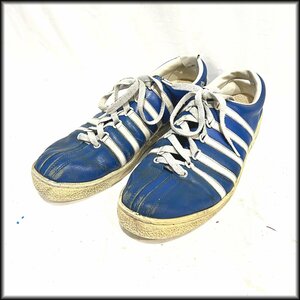 ◆K-SWISS◆ケースイス スニーカー 26cm ブルー 中古難あり