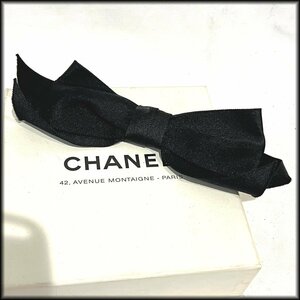 * Chanel * лента брошь bell спальное место style черный Vintage б/у 