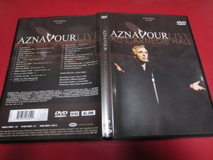 Charles Aznavour / AZNAVOUR Live Au Carnegie Hall ★輸入盤DVD※リージョンALL★シャルル・アズナヴール