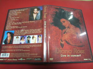 Diana Ross / Live in Concert ★輸入盤DVD※リージョンコード不明★ダイアナ・ロス