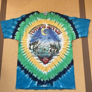 90'S バンドT LIQUID BLUE リキッドブルー GREATEFUL DEAD グレートフルデッド TERRAPIN STATION バンドTシャツ タイダイ ジェリーガルシア