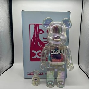 MEDICOM TOY BE@RBRICK 2019年 X-girl 100％ & 400％ メディコムトイ ベアブリック エックスガール