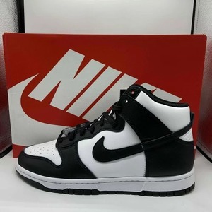 NIKE 21ss W DUNK HIGH BLACK w28.5cm DD1869-103 ナイキ ウィメンズ ダンクハイ パンダ スニーカー