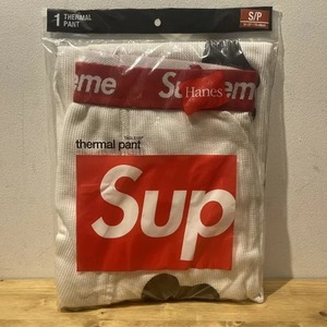 SUPREME 21aw Hanes Bones Thermal Pant Sサイズ シュプリーム ヘインズボーンズサーマルパンツ 21fw