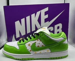 NIKE SB 21ss DUNK LOW OG QS SUPREME 28.0cm DH3228-101 ナイキエスビー ダンクロー シュプリーム グリーン スニーカー