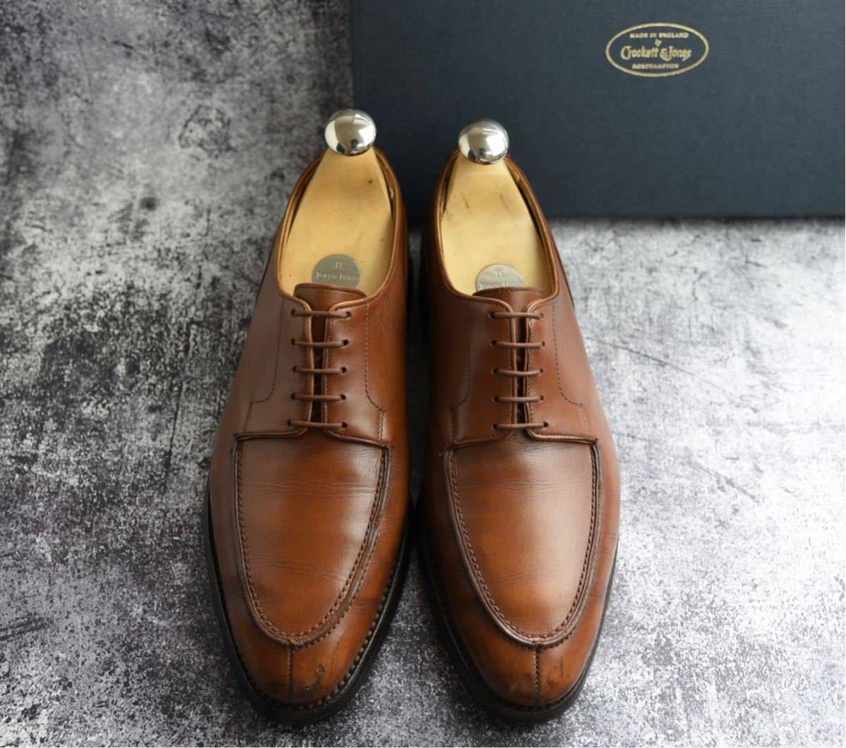 107.CROCKETT&JONES SHELTON Uチップ 6.5E | salisburysappliances.co.uk