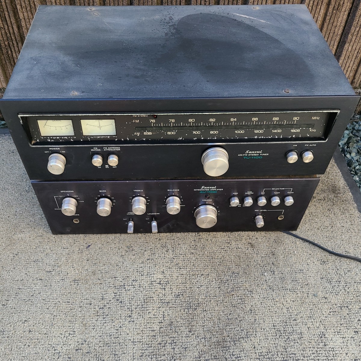 ポイント2倍 ☆70年代のビンテージチューナー SANSUI TU-707 | www