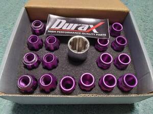 Durax 　RACINGNUT　LugNut 20PCS　BBP125MLR