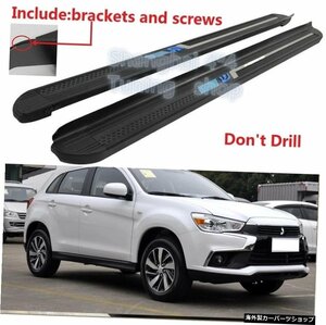 三菱RVR / ASX /アウトランダースポーツ2011-201920202021ランニングボードサイドステップNerfバーペダル7 For Mitsubishi RVR/ASX/Outla