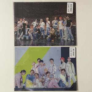 SEVENTEEN HANABI 2022 JAPAN FANMEETING Blu-ray DVD universal 購入特典 クリアファイル 2枚 検) セブチ さいたまスーパーアリーナ