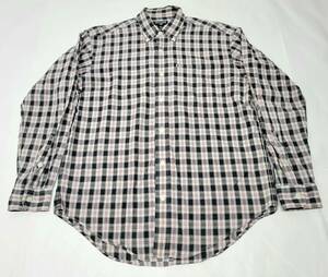 美品 ～00s Polojeans RalphLauren 長袖チェックシャツ S 00年代 ポロジーンズ ラルフローレン ボタンダウンシャツ