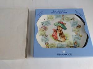 ウェッジウッド ピーターラビット　カレンダープレート 2004年　WEDGWOOD　PETER RABBIT