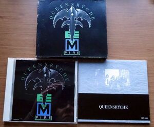 国内盤 QUEENSRYCHE EMPIRE クイーンズライチ エンパイア スリップケース紙ジャケ 80ページブックレット 90'S