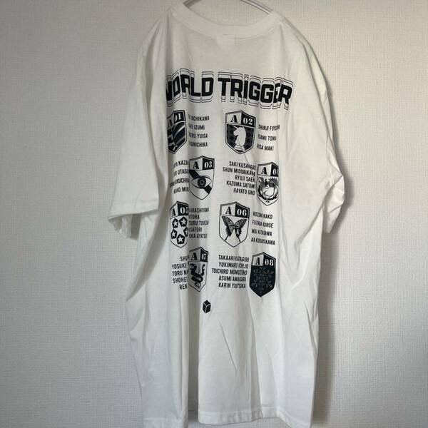 ワールドトリガー 半袖　Tシャツ　エンブレム　3L メンズゆったり