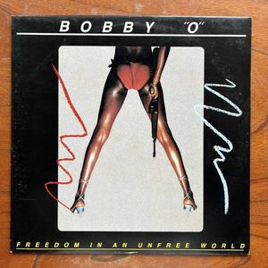 【DISCO Hi-NRG ハイ・エナジー名盤 SEXY 美尻 美脚ジャケ】BOBBY ”O”『FREEDOM IN AN UNFREE WORLD』BOBBY ORLANDO/ボビー・オーランド