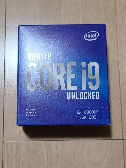 正常動作品】Intel Core i9 10900KF BOX LGA1200 | sweatreno.com