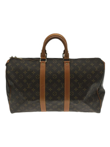 LOUIS VUITTON◆キーポル45_モノグラム_BRW/M41428