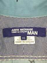 JUNYA WATANABE COMME des GARCONS MAN◆17ss/フラワープリント/半袖シャツ/XS/レーヨン/ブルー/花柄_画像3