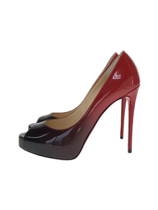 Christian Louboutin◆NEW VERY PRIVE 120/36/RED/エナメル/グラデーション/ハイヒール