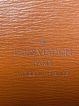 LOUIS VUITTON◆サンチュール ティルシット エピ ポシェット/M52603/PVC/BRW_画像9