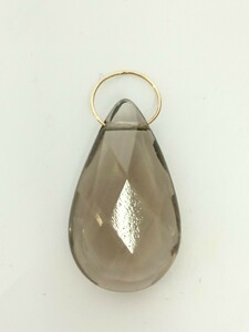 Smoky quartz/スモーキークォーツ/ペンダントトップ/-/カラーストーン/GRY/保存袋有