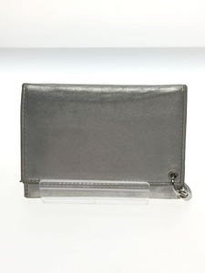 CELINE*2. folding purse /-/SLV/ plain 
