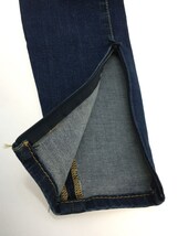 DSQUARED2◆スキニーパンツ/34/コットン/IDG/無地/Zipped bottom jeans/ワッペン_画像6