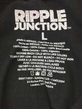 Ripple Junction/Tシャツ/L/コットン/ブラック_画像3