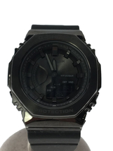 CASIO◆クォーツ腕時計_G-SHOCK/デジアナ/ラバー/BLK/GRY/SS_画像1