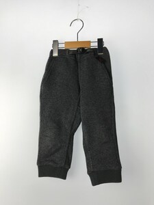 GRAMICCI◆GKP-16F019/FLEECE RIB PANTS/ボトム/100cm/ポリエステル/GRY