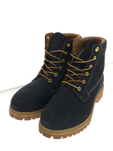 Danner◆ブーツ/25.5cm/NVY/D120004/ワークブーツ/擦れ有/踵削れあり_画像2