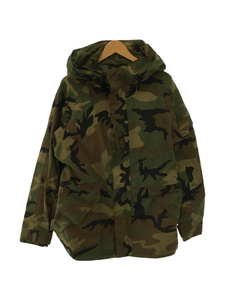 US.ARMY◆90s/COLD WEATHER PARKA/マウンテンパーカ/L/ナイロン/カーキ/カモフラ