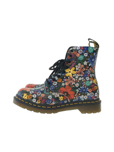 Dr.Martens◆PASCALWANDERLUST/8ホール/ブーツ/US6/BLK/レザー