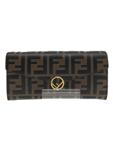 FENDI◆コンチネンタル財布_エフ イズ フェンディ/レザー/8M0251AAFMF13VK