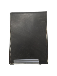 GLENROYAL◆POCKET BOOK COVER M/カバー/レザー/ブラック/03-3742