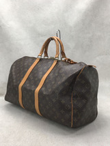 LOUIS VUITTON◆キーポル50_モノグラムキャンバス/PVC/BRW_画像2