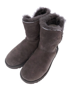 UGG australia◆FLORENCE/ショートブーツ/22cm/GRY/1013165/シューズ