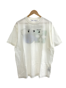 OFF-WHITE◆Tシャツ/S/コットン/WHT