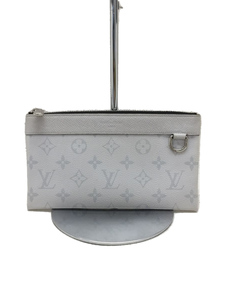 LOUIS VUITTON◆ポシェット・ディスカバリーPM_モノグラム/PVC/WHT/総柄/20S/フランス製