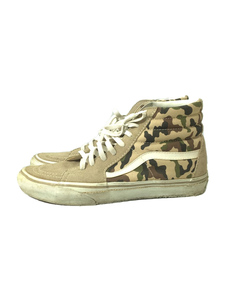 VANS◆ハイカットスニーカー/US9.5/ベージュ/SK8-HI