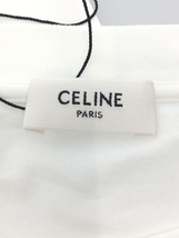 CELINE◆×MARCELO LAVIN/Tシャツ/2X66A671Q/L/コットン/ホワイト/プリント_画像3