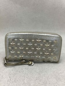 JIMMY CHOO◆長財布/SLV/レディース