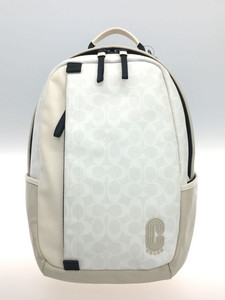 COACH* Coach / signature / rucksack / leather / beige / total pattern /c2057