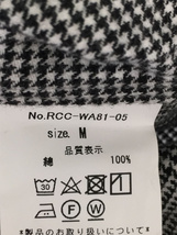 ROCOCO/RCC-WA18-05/長袖シャツ/M/コットン/グレー/GRY/チェック_画像4