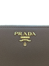 PRADA◆長財布/レザー/キャメル/1ML506_画像3